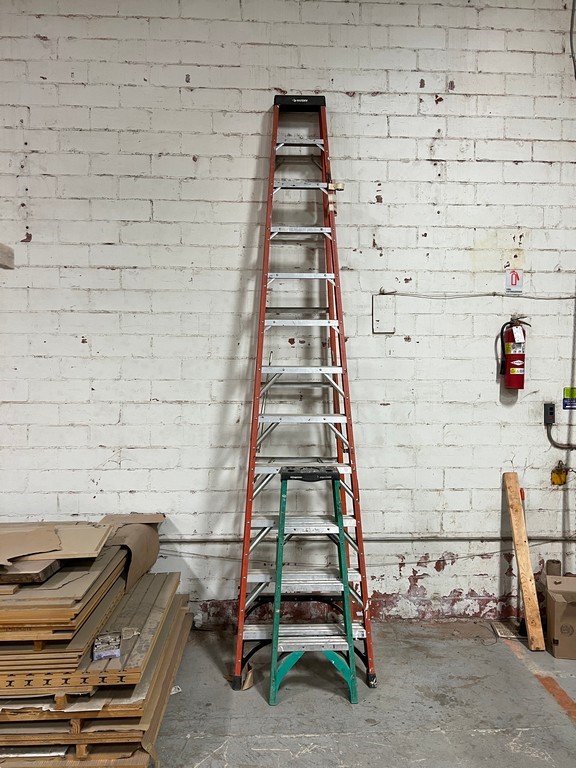 Fiberglass Step ladders Qty. (2)