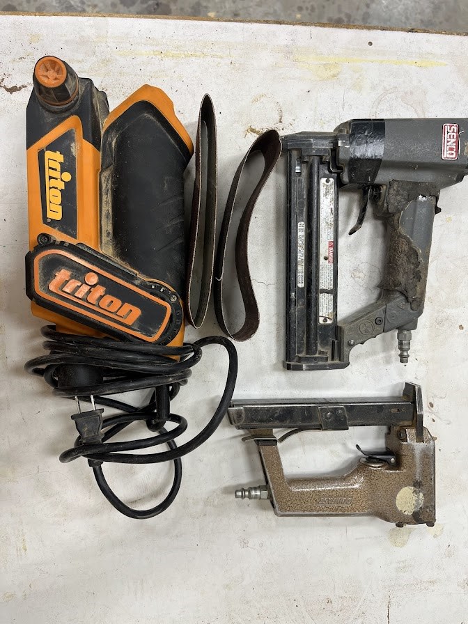 Triton Belt Sander & Nailers