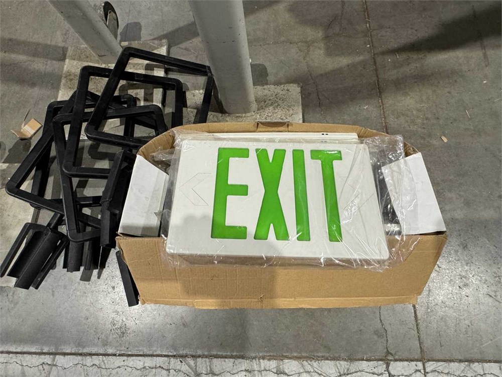 Exit signs