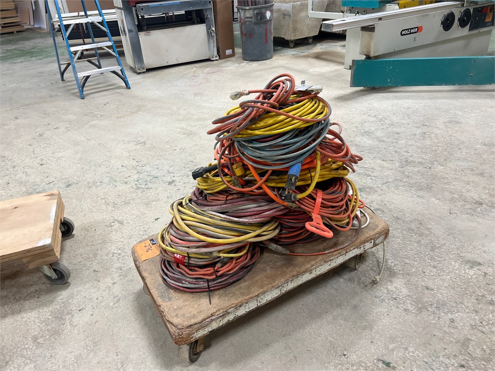 Lot of Electrical Cords & Air Hoses