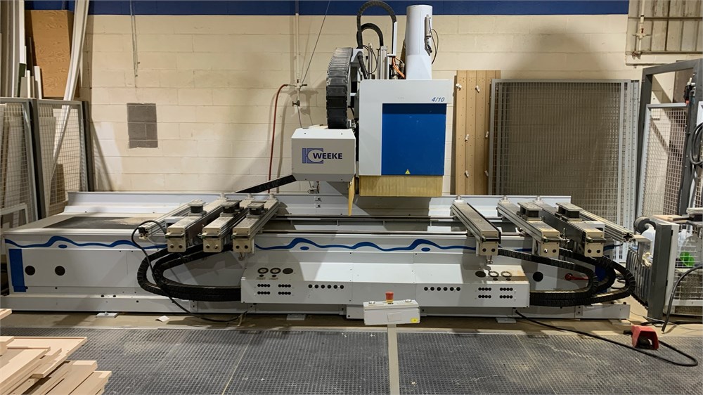 Weeke "BHC-550 4/10" CNC Router