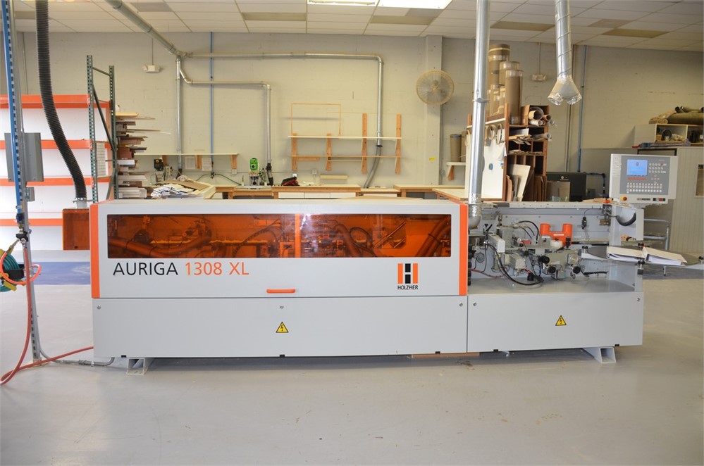 Holz-her "Auriga 1308 XL" Edgebander w/ Pre-Mill (2014)