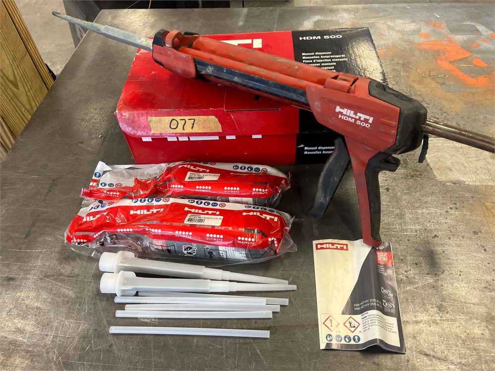 Hilti "HDM 500" Manual Adhesive Dispenser