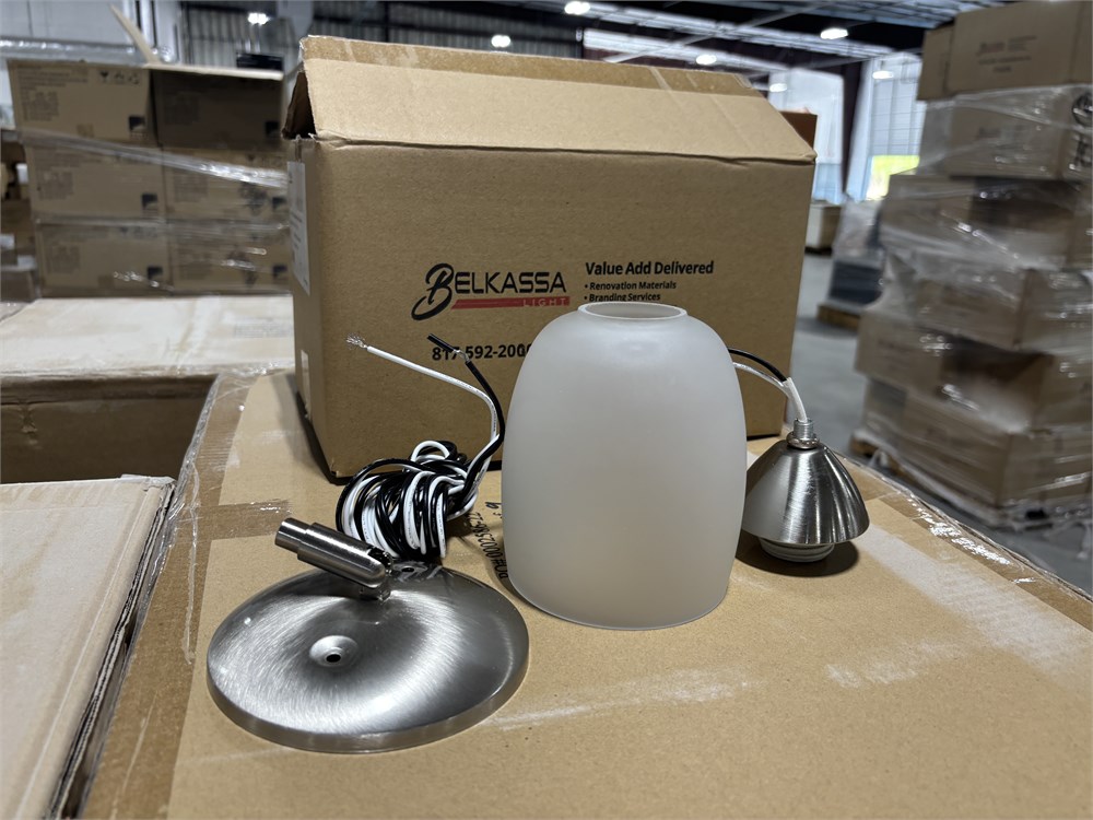 Pallet of Pendant Lights - as pictured