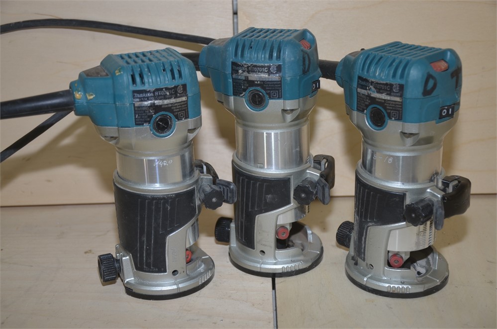 Makita trim routers Qty. (3)