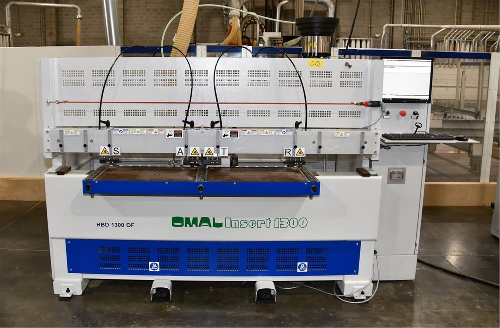 (2019) Omal "HBD 1300 OF" Drill and Dowel Machine - Laser width measuring