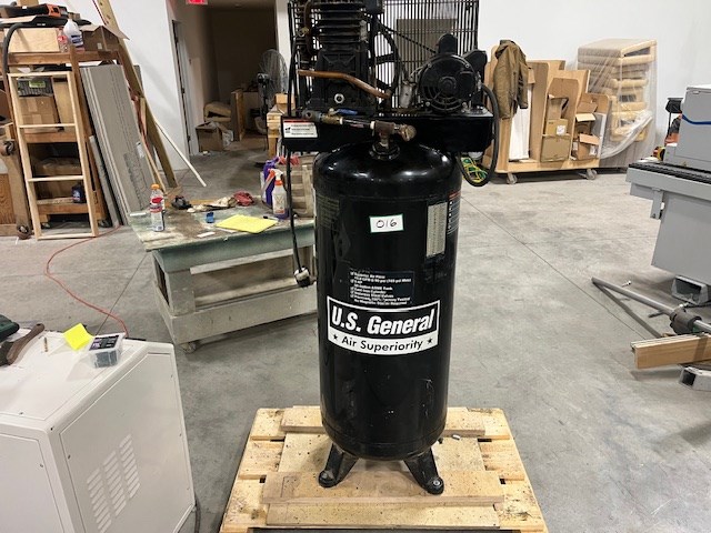 US General 5HP Air Compressor