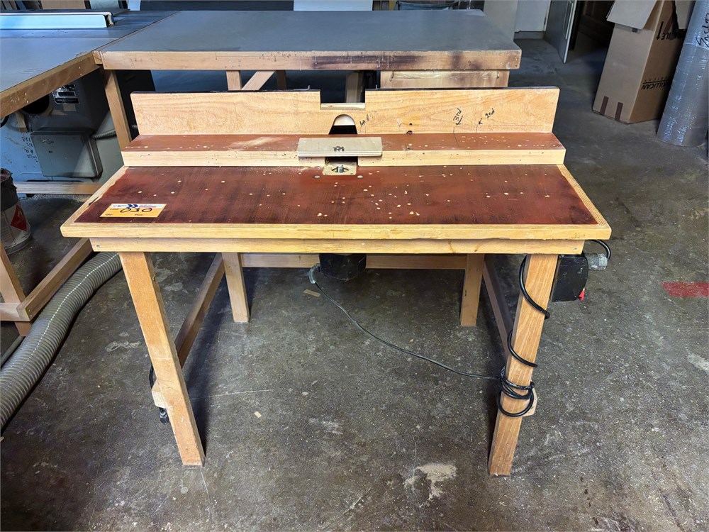 Porter Cable Handmade Router Table
