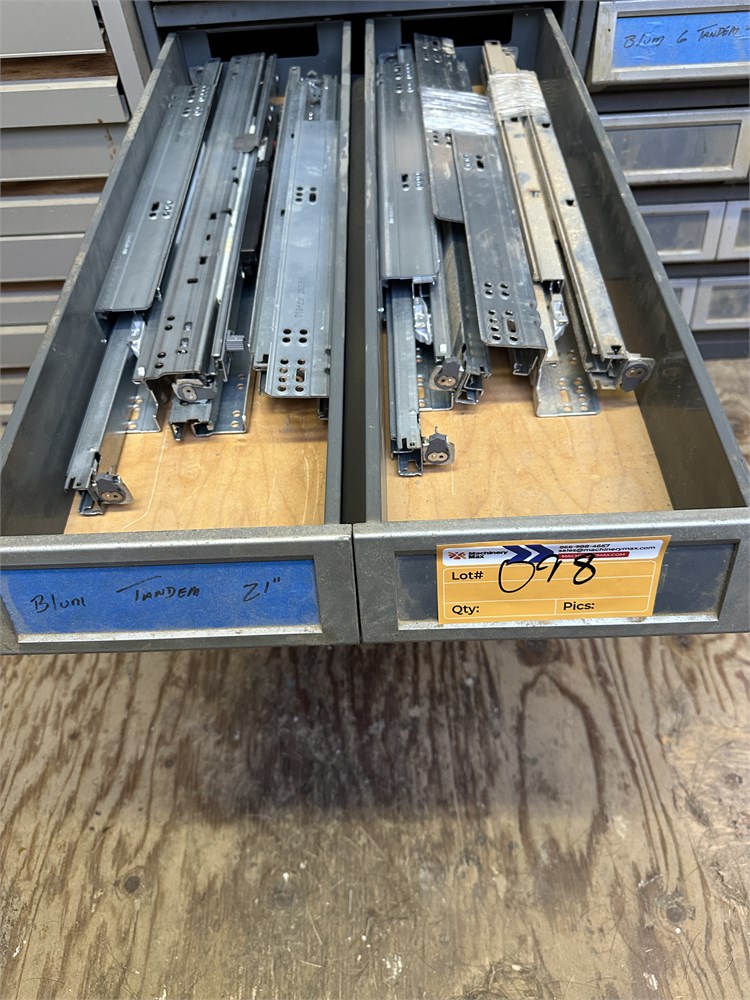 (6) Drawer Slides - As Pictured