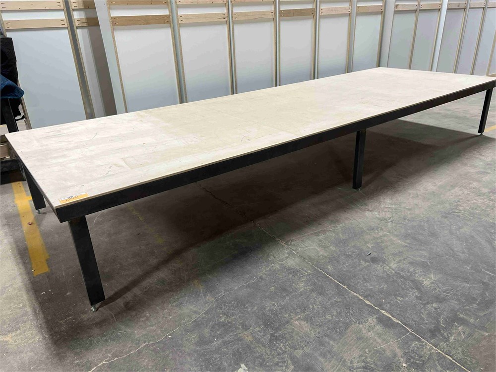 Steel Frame Assembly Table
