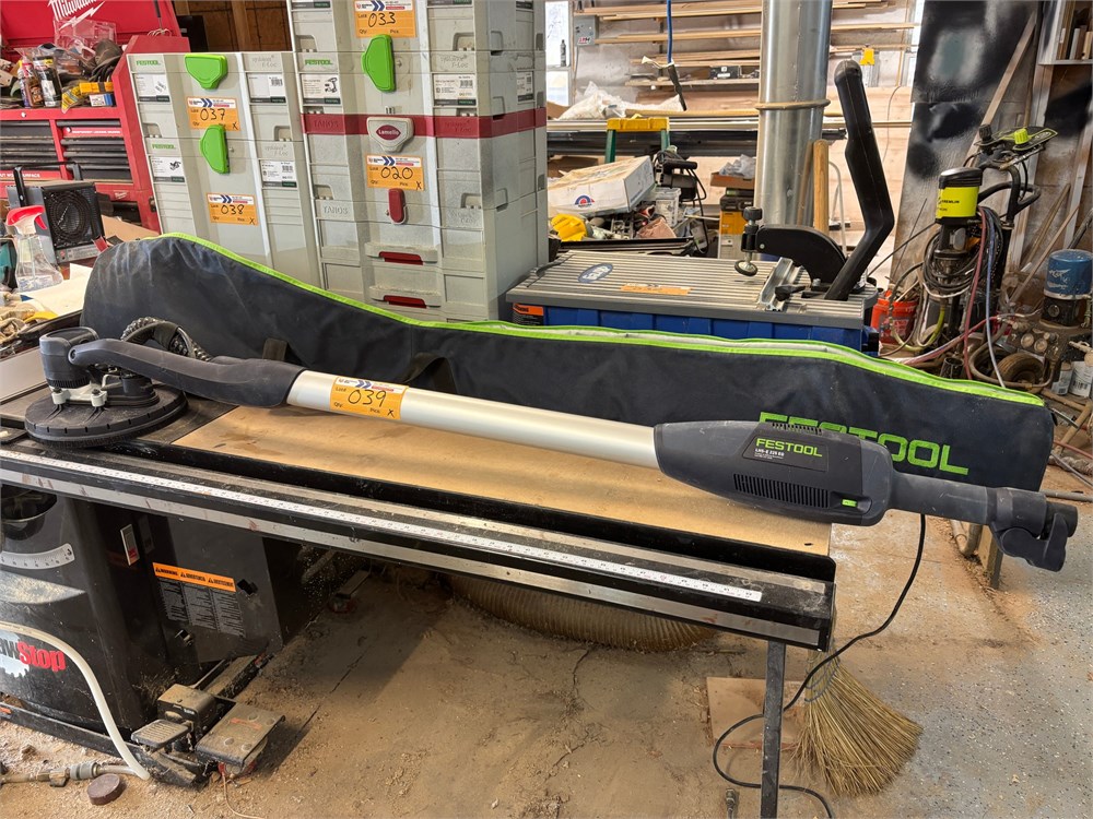 Festool "LHS-E 225 EQ" Drywall Sander as pictured