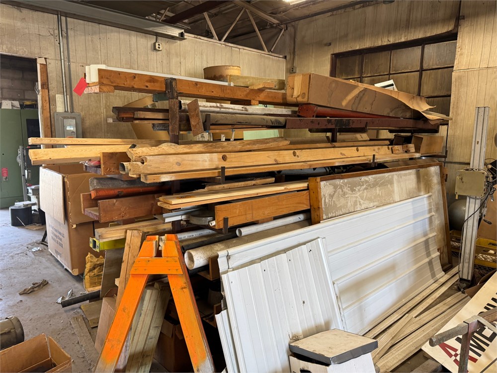 Material Rack & Contents