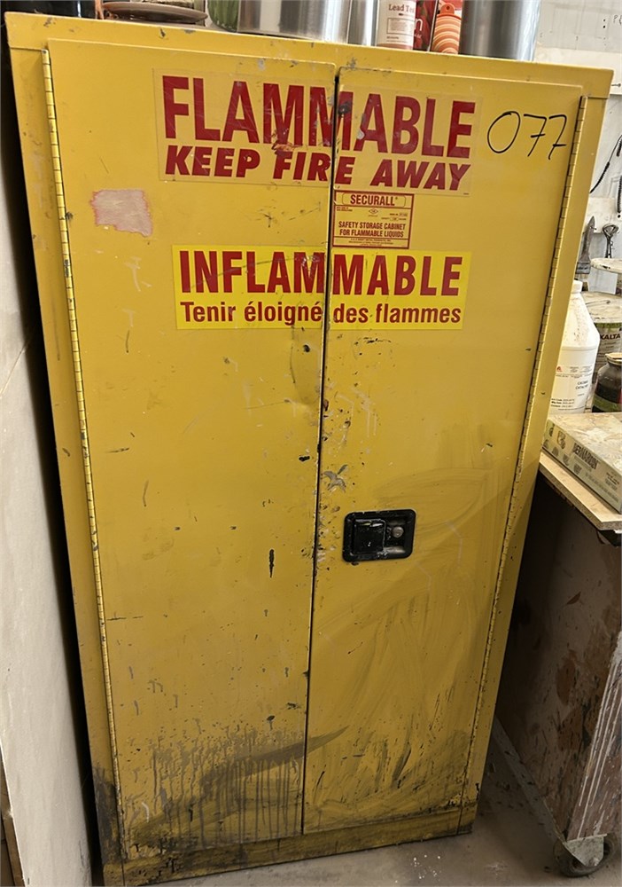 Securall "Explosion Proof" Paint Storage Cabinet