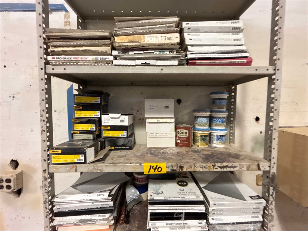 Shelf with Miscellaneous Materials