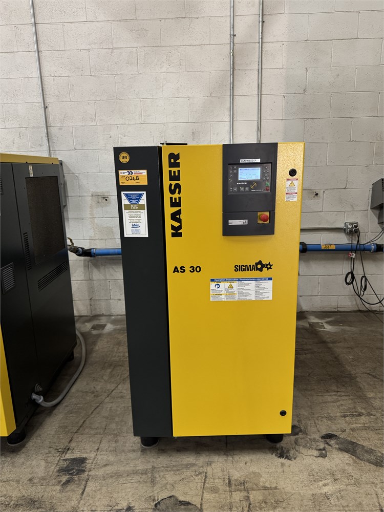 Kaeser "AS 30" Air Compressor - Rotary Screw 30HP (2022)