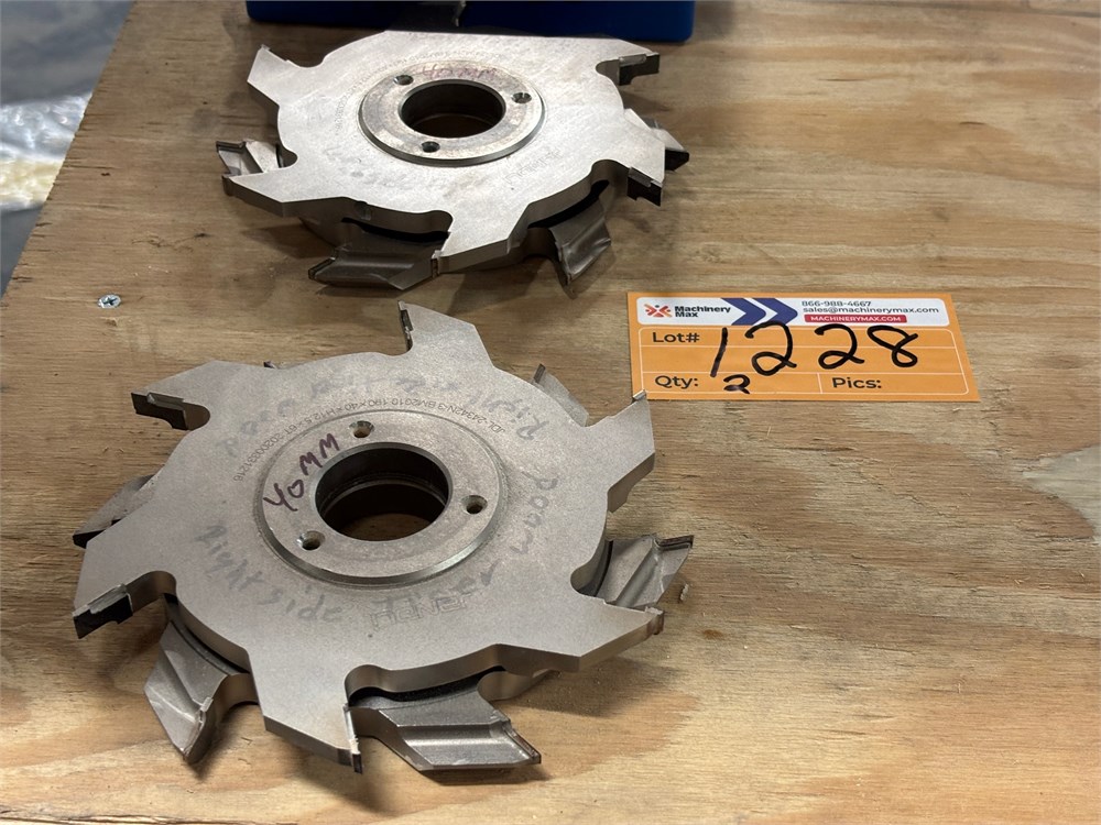 Lot of Cutter Heads - Qty (2) - as pictured