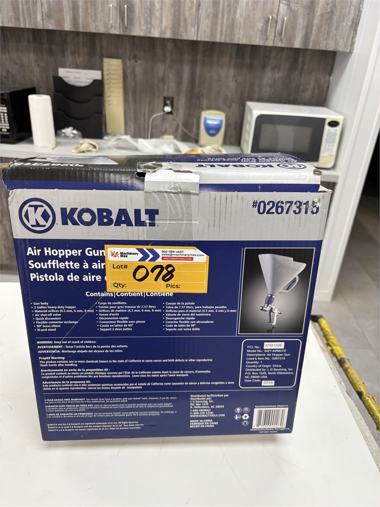Kobalt Air Hopper Gun