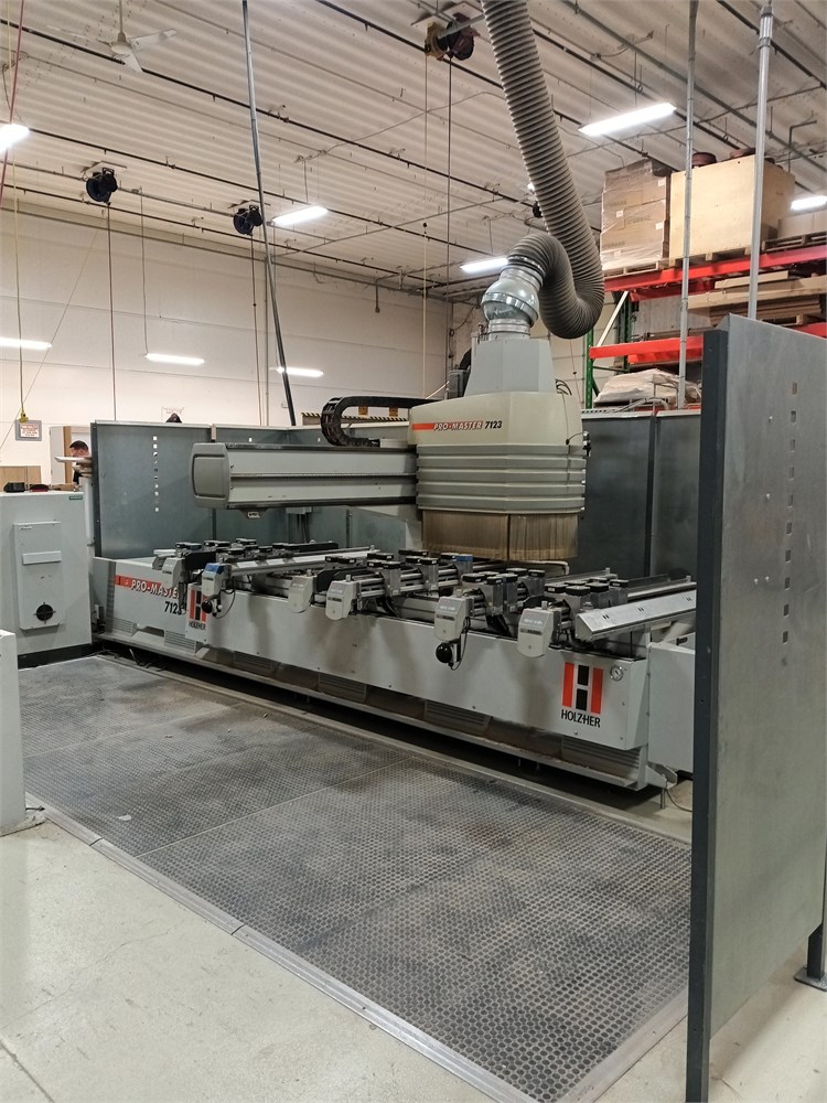 Holz-her "Pro-Master 7123K" CNC Machining Center - Pod & Rail - Emmaus, PA