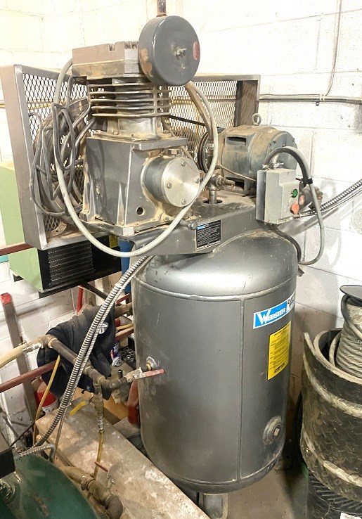 Webster Air Compressor - Currently in Use as Extra Storage Tank For Champion AC