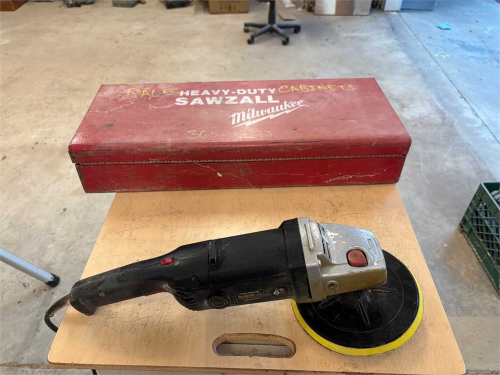Milwaukee Electric Angle Grinder and Sawzall