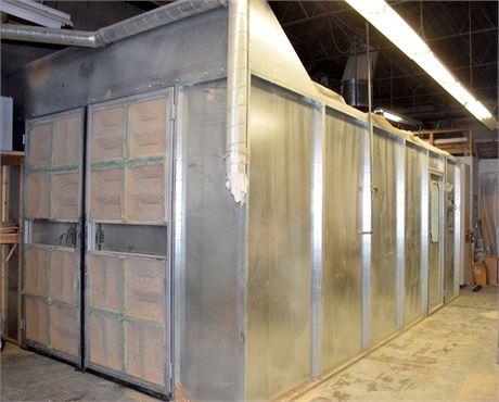 LOT# 006  ENCLOSED SPRAY BOOTH * MORE INFO COMING SOON