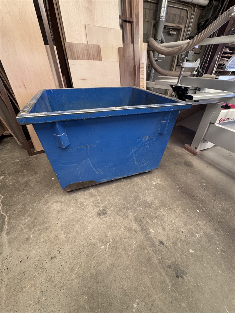 Blue Dump Bin