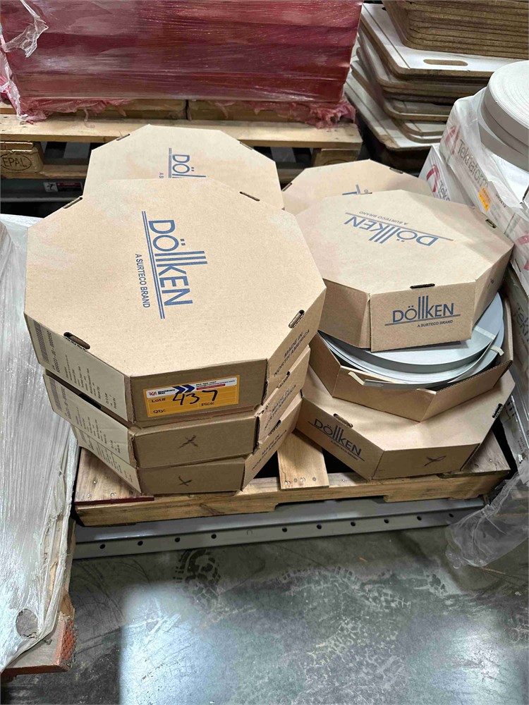 Pallet of Dollken Edgebanding