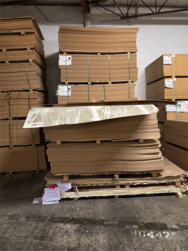 Arauco MDF Sheet Goods 6MM x 59" x 78" (8) Bunks
