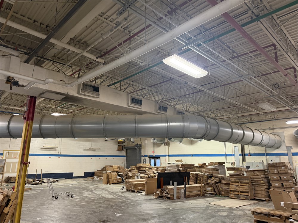 Ducting w/Blast Gate - As Pictured