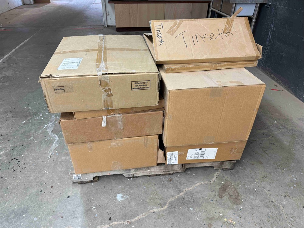 Pallet of Rev-A-Shelf and Blum Cabinet Hardware