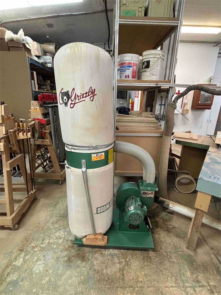 Grizzly Single Bag Dust Collector