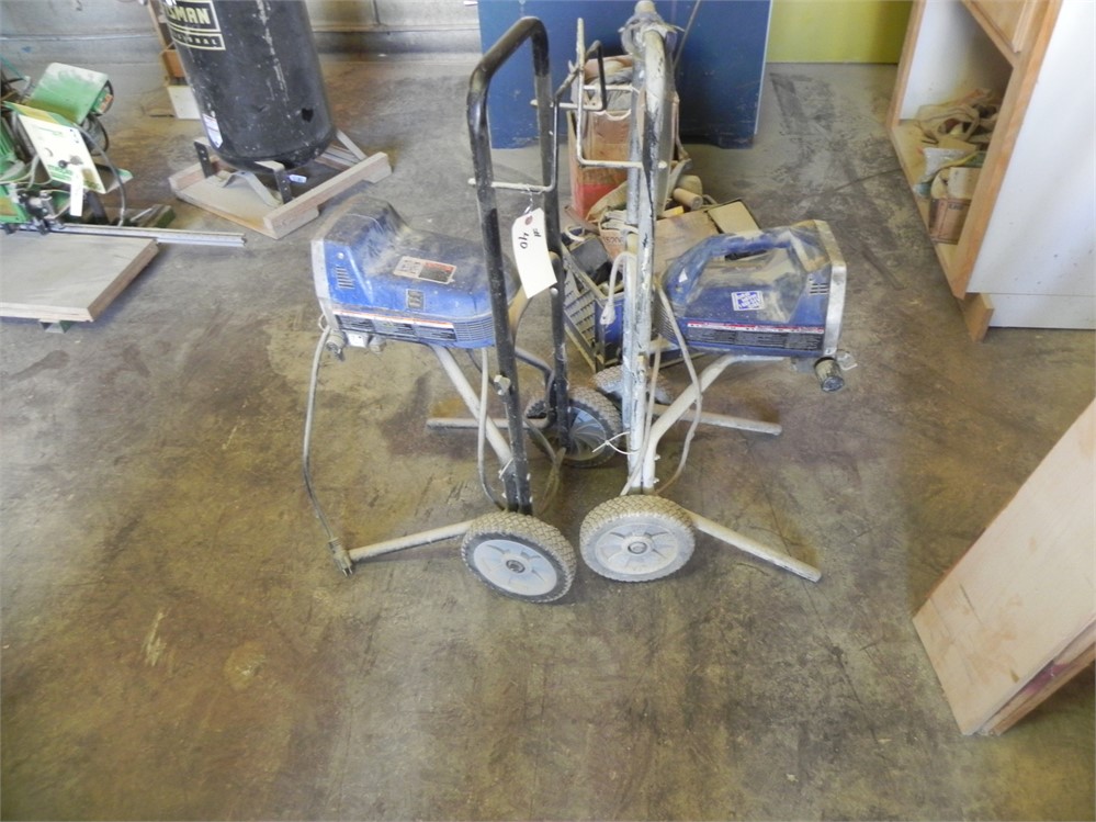 LOT OF (2) MAGNUM BY GRACO "XR7" SPRAYING UNITS