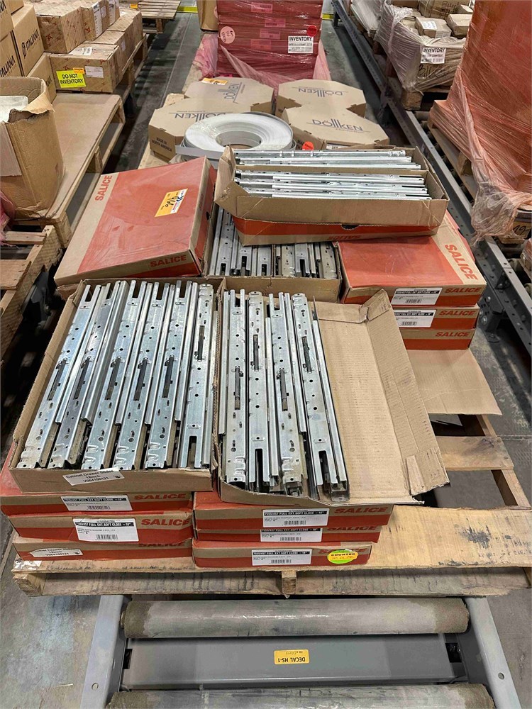 Pallet of Salice 7555/457 Full Ext. Soft Close 18" Drawer Slides