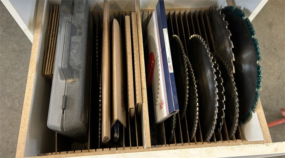 (10) Saw Blades used & Unused For Felder saw - Durham, ON