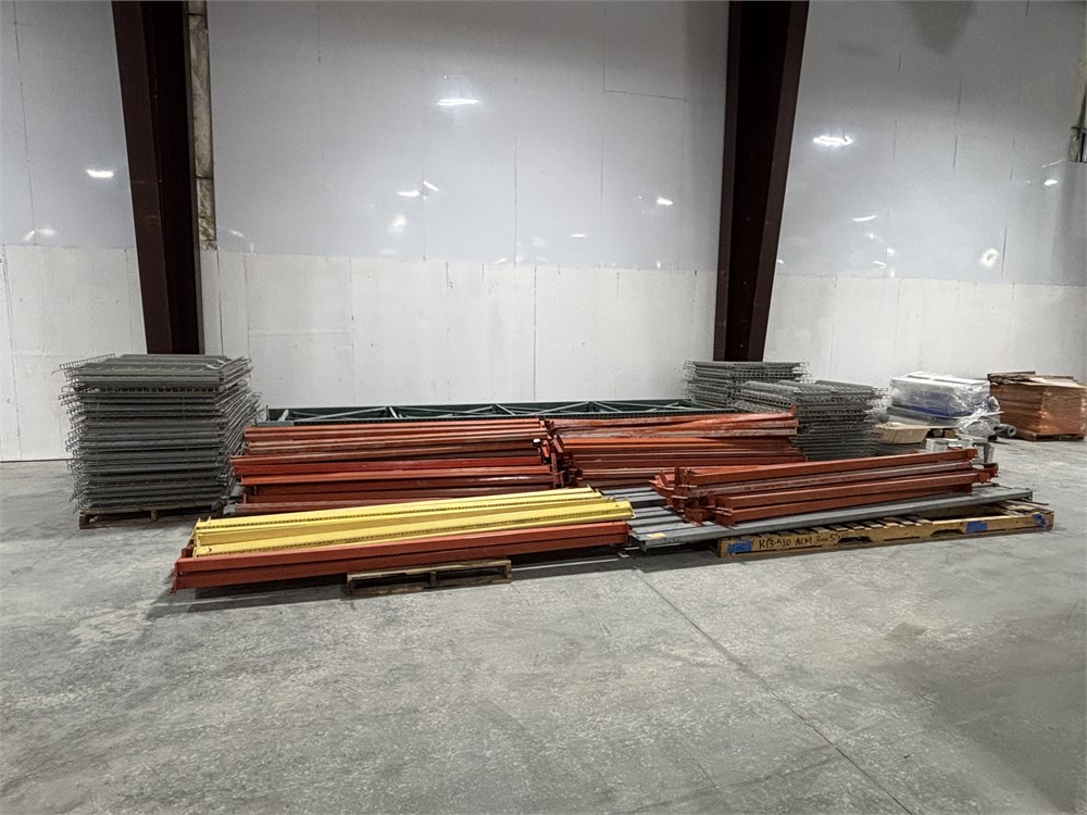 Lot of Pallet Racking