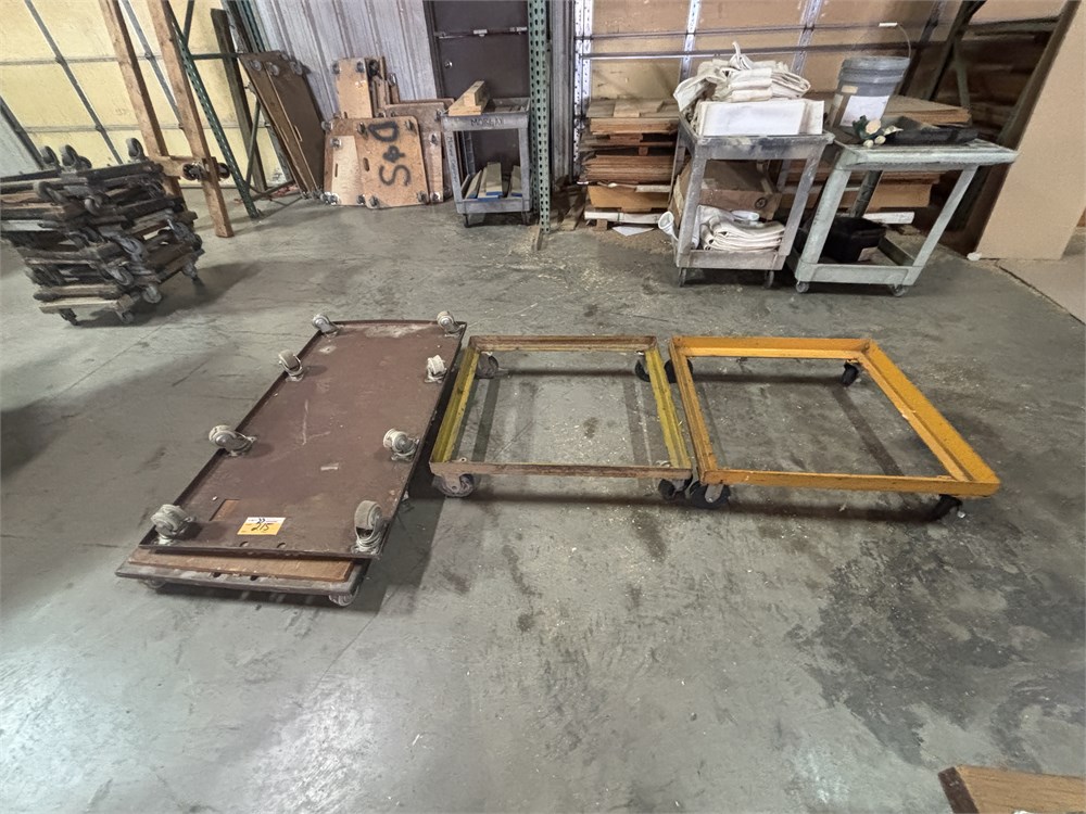 (2) Flat Carts - As Pictured