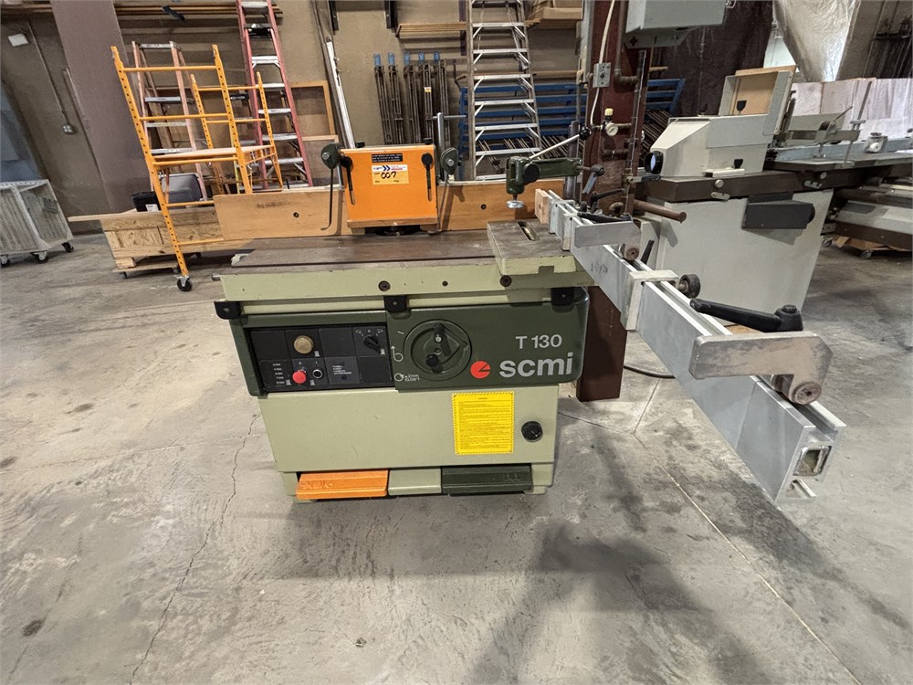 SCMI "T-130-NPS" Sliding Table Shaper
