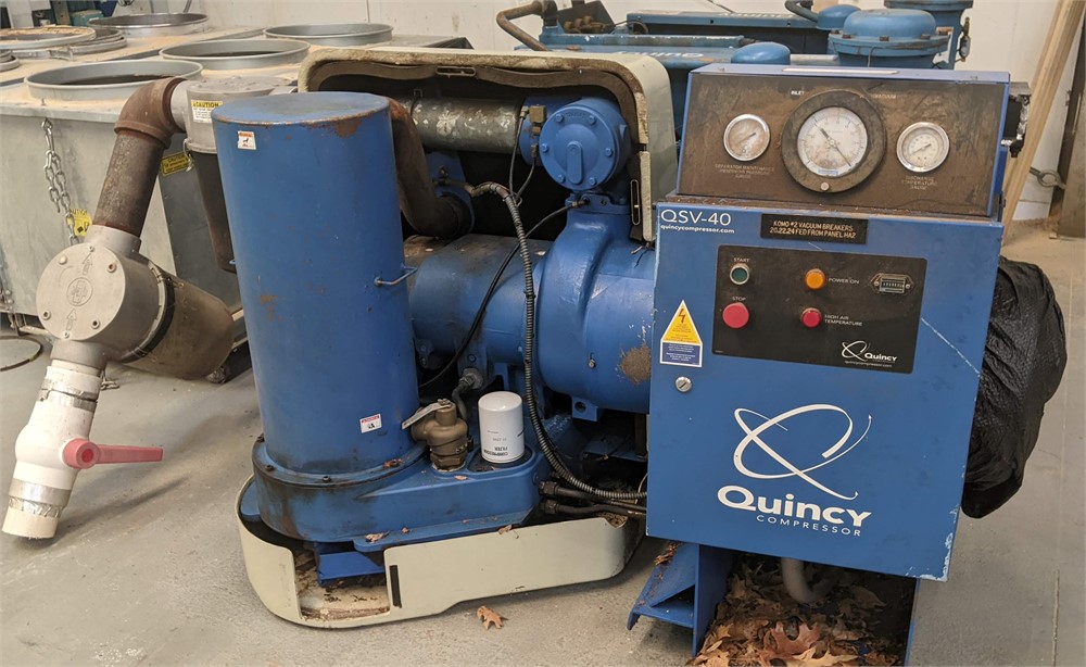 Quincy "QSV40" Vacuum Pump - Rotary Screw