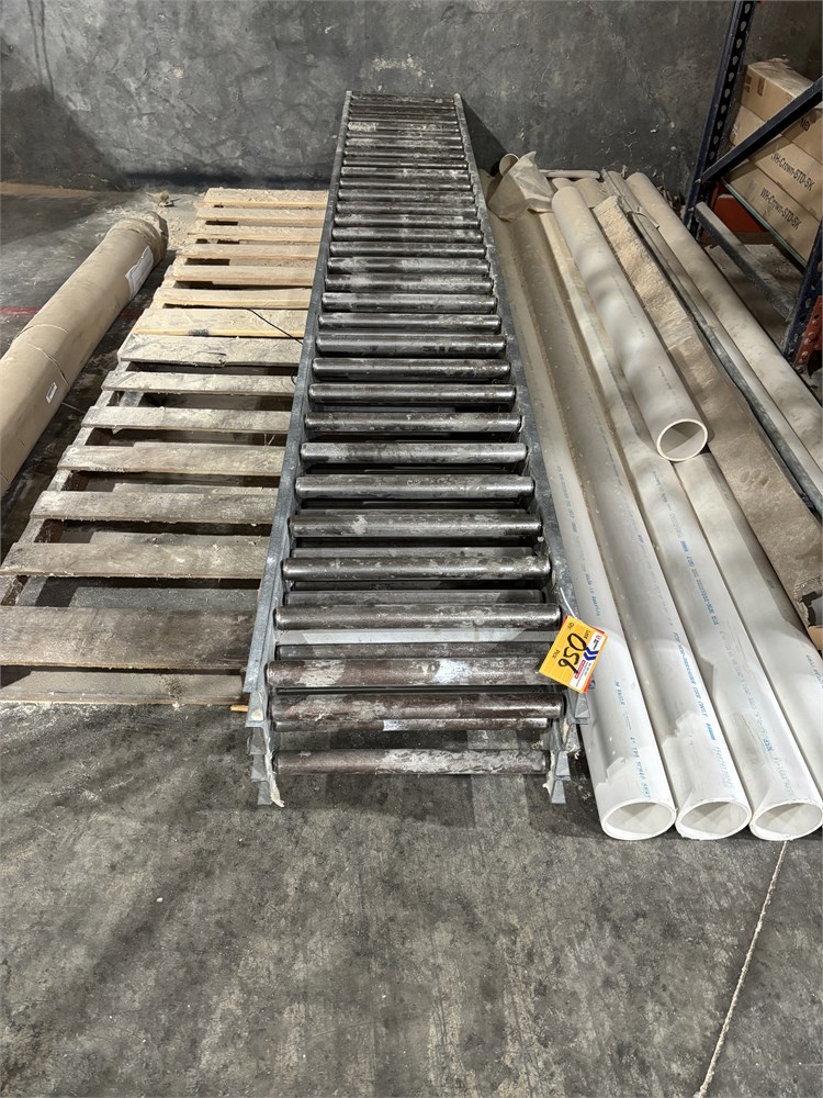 Qty (4) Roller Conveyor