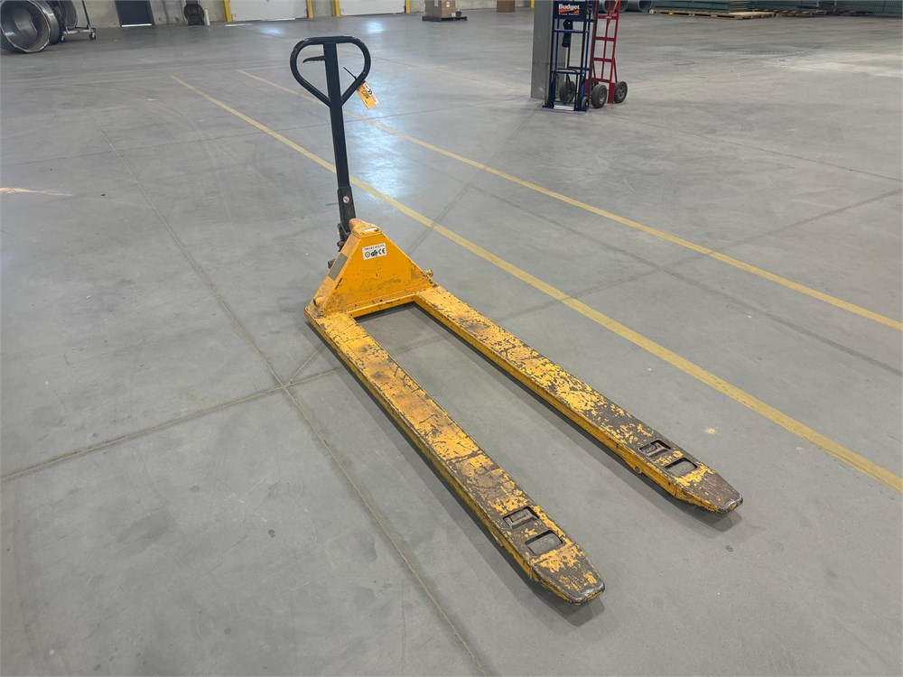 Yellow Pallet Jack