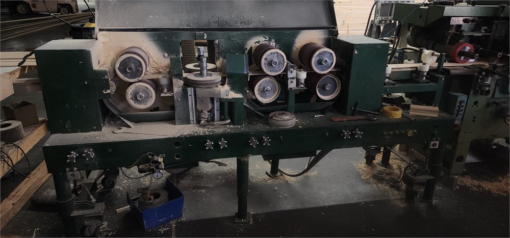 Process Automation 8-Spindle Louver Sander