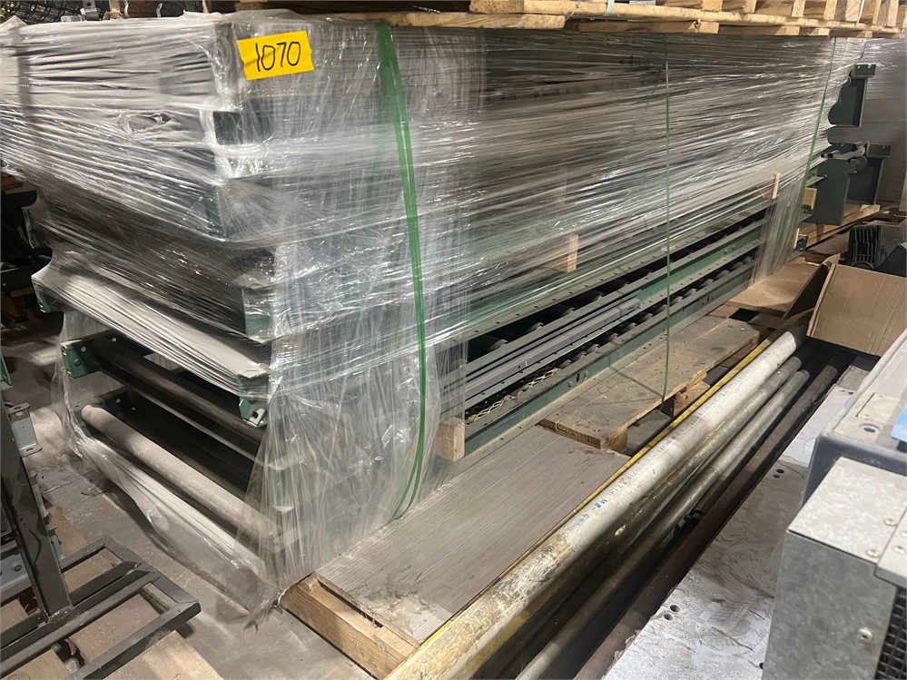 Roller Conveyor - 36" x 120" (each) - Qty. 9