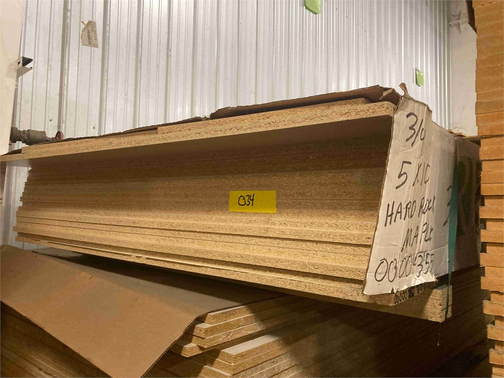 Laminated Particleboard Panels, Quantity = 15