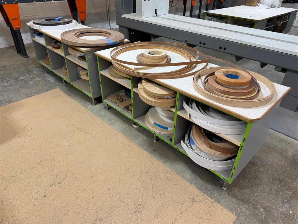 (2) Carts of Edgebanding