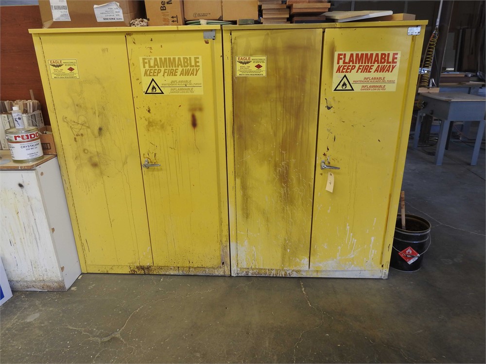 LOT OF (2) Fire Safety Cabinets
