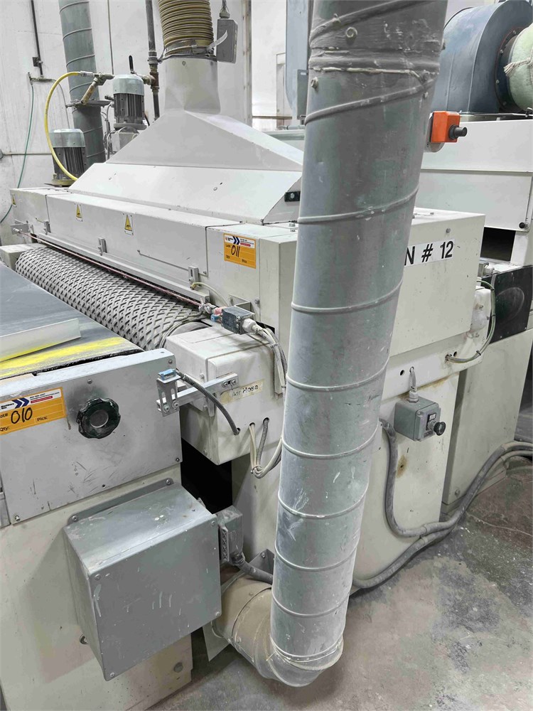Superfici "Sisal 1" Brushing Machine & Pre Heat oven