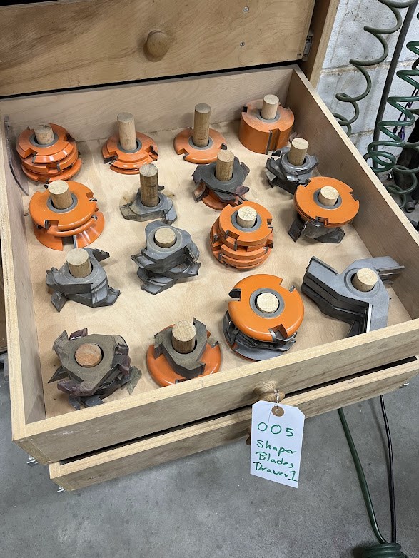 Assorted Shaper Cutter Heads