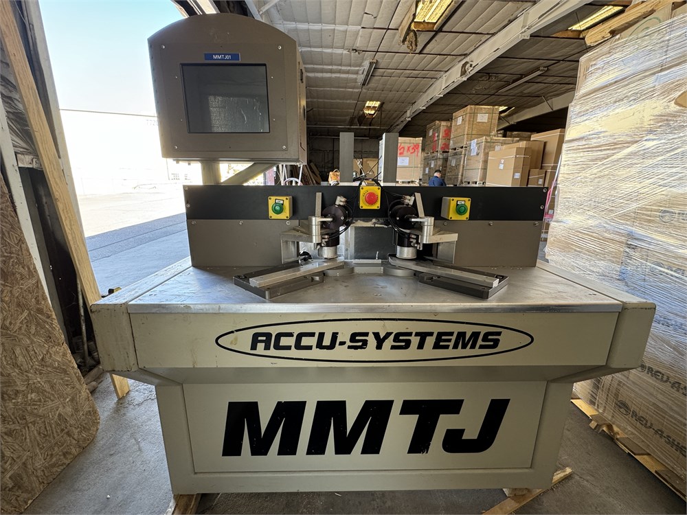 Accu-Systems "MMTJ-6" Miter Door Machine