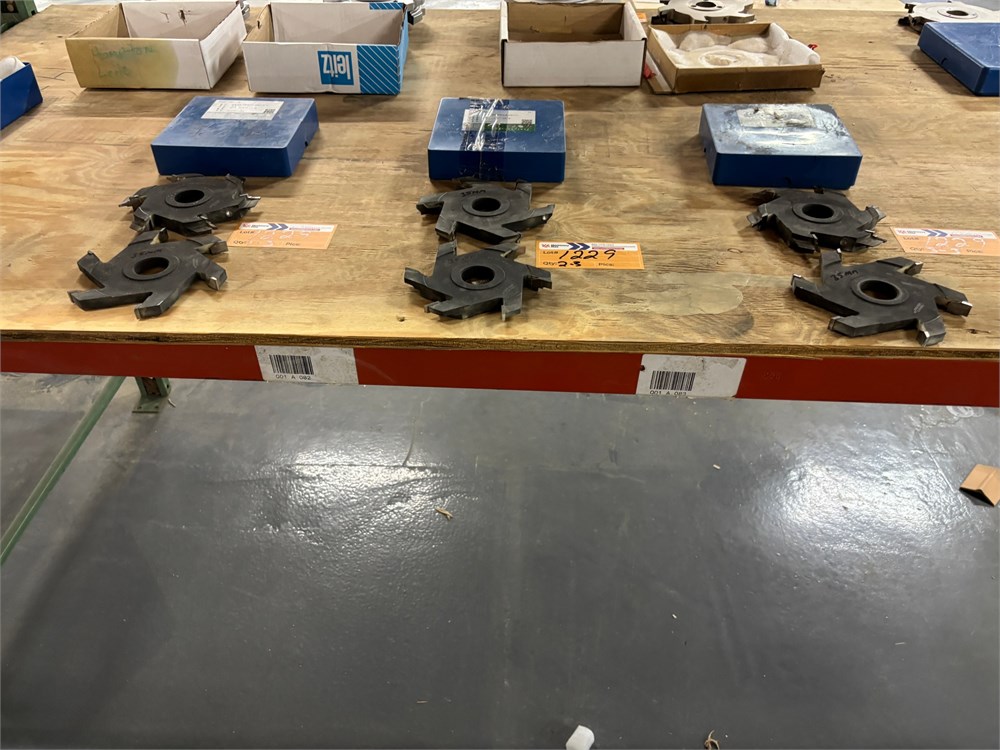 Lot of Cutter Heads - Qty (6) - as pictured