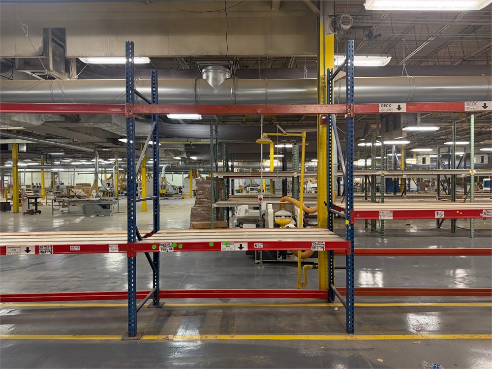 Lot of Pallet Racking - (10) Sections